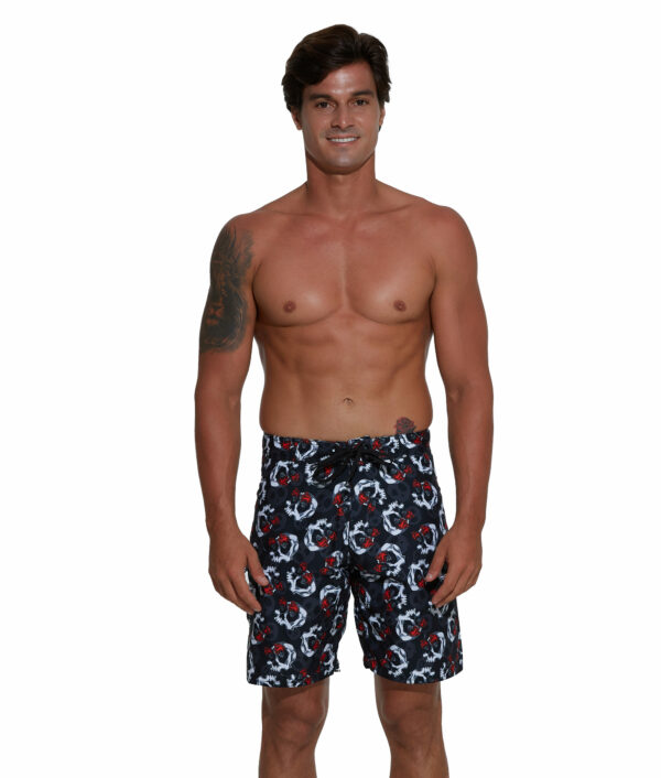 MEN STIPPLING LEVI LONG LENGTH BOARDSHORT