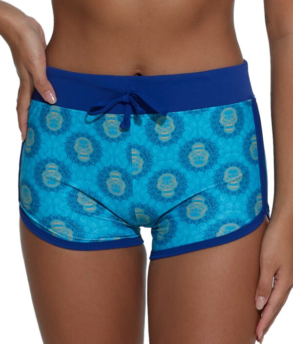 WOMEN SKULL MANDALA ULUWATU SHORT - Gambar 2