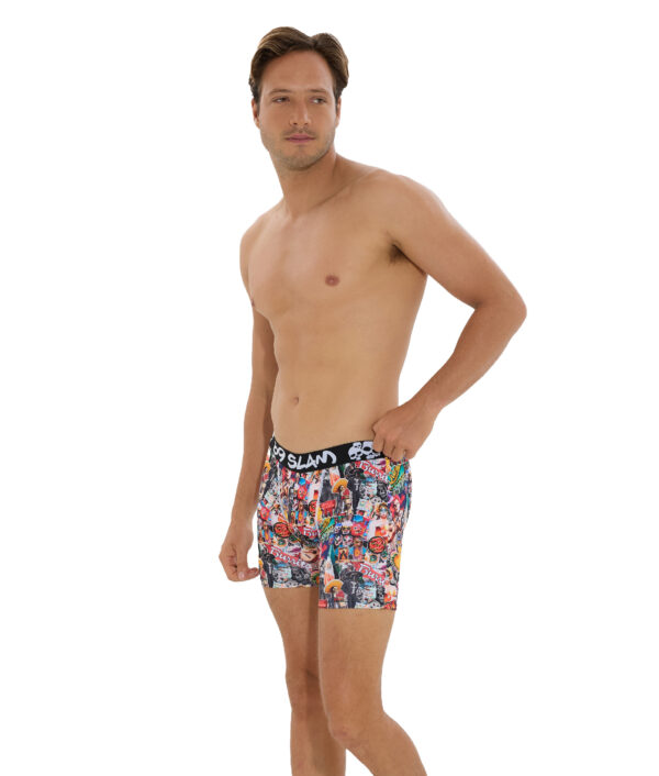 MEN MEXICOLLAGE DYLAN FITTED BOXER - Image 3