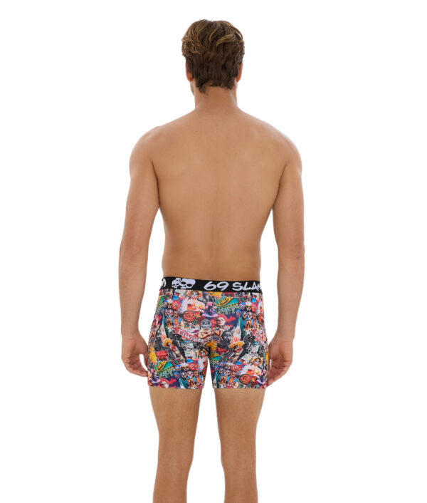 MEN MEXICOLLAGE DYLAN FITTED BOXER - Image 4