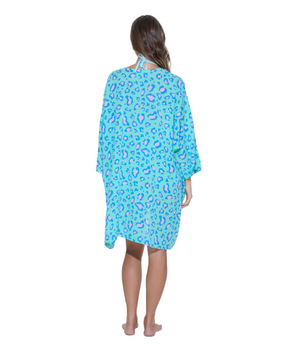WOMEN LOVEPARD OAHU SUMMER KIMONO - Gambar 4