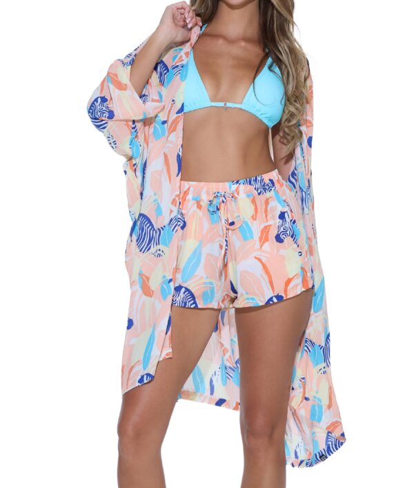 WOMEN ZEBRA OAHU SUMMER KIMONO - Gambar 2