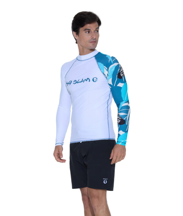 MEN ZEBRA DIEGO L/S RASH VEST - Image 2