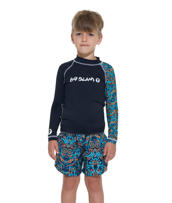 KIDS MEXICOLAMENT OWEN L/S RASH VEST - Gambar 1