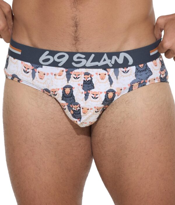 MEN IMPOSTOR ANDREAS BAMBOO PRINT HISPTER BRIRF - Image 2