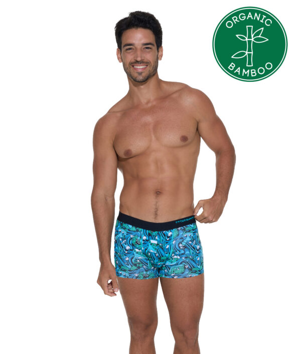 MEN BAKED ELIJAH BAMBOO HIP BOXER