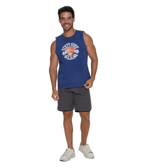MEN BALI TAPEL ROMAN LOOSE WASHED SINGLET