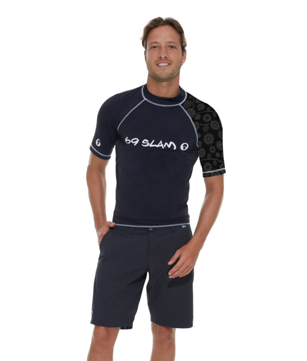 MEN FIREWORKS KOA S/S RASH VEST